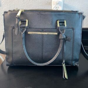 steve madden black purse